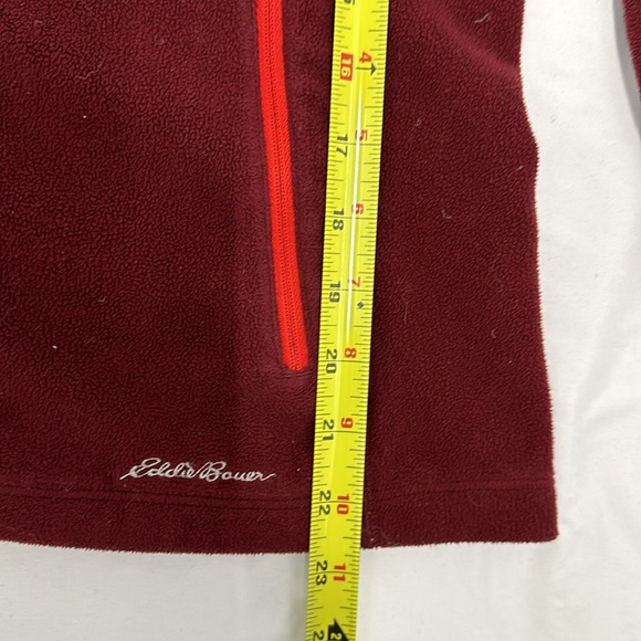 Eddie Bauer Maroon First Ascent Cloud Layer® Pro Fleece Full-Zip - Picture 3 of 7